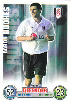 Aaron Hughes Fulham 2007/08 Topps Match Attax #130